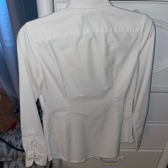TWO white ralph lauren button downs - Picture 5 of 6